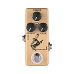 Overdrive Function Guitar Effect Pedal with True Bypass for Electric Guitar (Golden Horse)