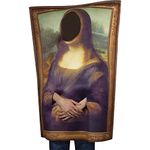 SPY FAMILY Mona Lisa Wearable Art Costume - Famous Painting Cosplay Outfit for Halloween, Parties & Themed Events