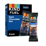 KIND Fuel Bars Double Dark Chocolate Nut, 50 Gram Bars (4 Pack),12g Protein, Gluten Free