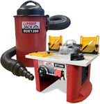 LUMBER JACK Router Table with Built in 1500W Motor, Bench Top 240V Electric Routing, 1200W Dust Extractor with Hepa Filter and 5 Piece Reducer Set
