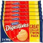 McVitie's Digestives The Original Biscuits, Twin Pack, 2 x 360 g (6 Pack)