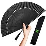 OMyTea Folding Hand Fan for Women -