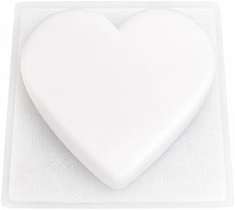 Classic Heart Gelatin Mold – Molde Corazón para Gelatina – 3L Heart Shaped Jello Mold – Decorative Gelatin Dessert Mold – Semi-Rigid Plastic – Made in Mexico