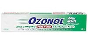 Ozonol Antibiotic Plus-Ointment | First Aid Non-Stinging | Pain Relief & Helps Speed Healing| Infection Protection for Cuts & Minor Burns | Great For Ages 2+ | 30g