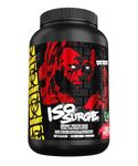 MUTANT ISO SURGE | Gourmet hardcore protein formula - whey protein Isolate powder, low carb, low fat, digestive enzyme boosted - Strawberry Milkshake - 727 g