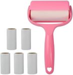 Wisebom Pet Hair Remover Lint Rollers 360 Sheets Extra Sticky Lint Roller Set (1 Handle with 6 Refills) Clothes Cleaner Roller Clothes Carpet Sofa Furniture,Lint Remover Brush for Pet hair Fluff Dust