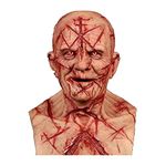 Old Man Mask - Realistic Halloween Latex Human Wrinkle Face Mask