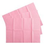 75pcs Dental Bibs Disposable - Disposable Dental Bibs Dentist Tattoo Bibs Pink Dental Bibs for Nails Patient Bibs Pink Towels Tattoo Table Covers Dental Pads Mats Paper Sheets Lash Supplies