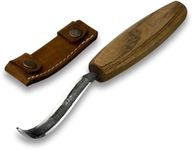 Sharky Spoon Carving Hook Knife Long Blade 2.7 In (7 cm)