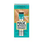 L'Oréal Paris Magic Retouch Permanent Root Concealer, 10-Minute Grey Hair Dye for 100% Root Coverage, Long Lasting 4-Week Colour, Shade Blonde 8, Precision Applicators for All Hair Textures
