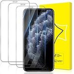 GiiYoon-3 PACK Screen Protector for iPhone Xs Max and iPhone 11 Pro Max Tempered Glass [HD Crystal Clear] [Easy Installation] [Round Edge] [Scratch Resistant] [Bubble Free] Protective Film