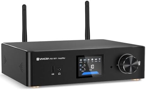 Multiroom Streaming Amplifier, 300W x2 WiFi Stereo Audio Amp with HDMI ARC