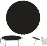 CIDNN Replacement Trampoline Mat, Heavy-Duty, UV-Resistant & Durable Bounce Pad for 15 ft Round Trampolines - Perfect for Safe & Fun Jumping (Fits 96 V-Hooks, 7" Springs, Spring Not Included)