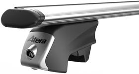 Atera 048522 Car roof rack Signo RTD - Aero profile silver - for cars with overhead roof rails - steel 122 cm