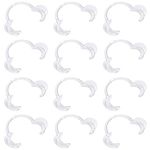 Vicloon Mouth Opener,12 Pcs Dental Mouth Opener,C-Shape Cheek Retractors for Open Mouth Game,Dentistry,Teeth Whitening,Suitable for Adults and Kids