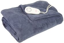 Sunbeam TSM8US-R546-32A00 Microplush Heated Throw, Azure