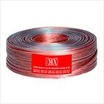 MX High Performance Transparent Speaker cable 65 WIRE = 16 AWG - 50 meters Coil - Premium Speaker Wires for Home Theater Systems, Speakers, Vehicles, Car Audio, Amplifiers, Hi-Fis, Receivers Etc. (1)