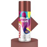 Mario Spray Paint – 142 Anti Rust Brown (400ml) | Anti Rust Spray Paint for Metal, Iron, Gates, Tools & Machinery | Industrial Corrosion Protection