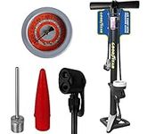 Goodyear Bicycle Stand Floor Pump with Pressure Gauge For Bike Cycle Inflatables Floor Standing Air Pump