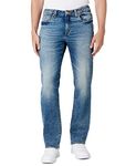 Buffalo David Bitton Men's Relaxed Straight Driven, Indigo, 33 x 34