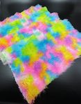 PICKKART Fabric For Multi-Purpose Uses - 3 Feet X 5 Feet Fur Fabric (Multi, Solid)