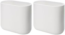 iDesign Small Oval Plastic Bathroom