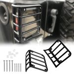 Taillight Cover Compatible with 2007-2017 Jeep JK Wrangler Tail Light Guards Cover, Lights Cover, JK Rear Light Protector, JK Tail Light Protector