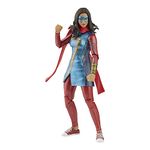 Hasbro Marvel Legends Series Disney Plus Ms. Marvel MCU Series Action Figure 6-inch Collectible Toy, includes 2 Accessories and 1 Build-A-Figure Part, Multicolor, One Size (F3857)