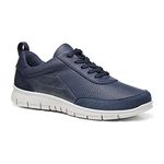 Hotter Women's Gravity II Sneaker, Navy-Croc, 4 UK