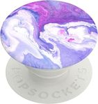 PopSockets 802716 PopGrip - Expanding Stand and Grip with a Swappable Top for Smartphones and Tablets - Lavender Flow