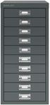Bisley Filing Cabinet, Metal, Anthr