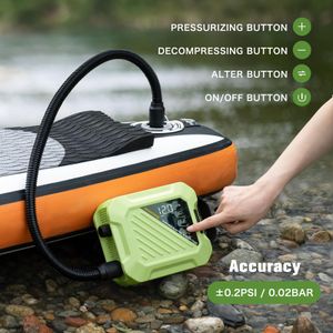 anoutway Rechargeable SUP Pump – 20PSI Quick Electric Paddle Board Air Pump