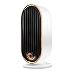 PTC Fan Heater, Ceramic Space Heater 800W Portable Lower Energy Fan Heater, Portable Heater with Overheat and Tip-Over Protection, Quiet Space Heater for Indoor Bedroom Living Room