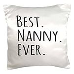 3dRose pc_151531_1 Best Nanny Ever 