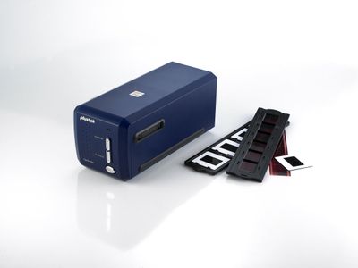 Plustek OpticFilm 8100 Film Scanner – High-Resolution 35mm Slide & Negative Scanner