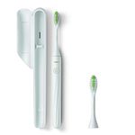 Philips One by Sonicare Battery Toothbrush with Two Brush Heads, Mint, BD8303/AZ