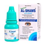 Al-Shams Eye Drops | Complete Eye Care | Ayurvedic and Natural | 10ml | Pack of 2