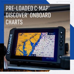 Lowrance Elite FS 7 Fish Finder – 7" Display, Sonar GPS Combo