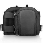 WINHUNT Knee Pads for Men, Knee pads for Work Trousers, Waterproof Foam Padding and Gel Cushion, for Gardeners, Workers, Sports, Strong Adjustable Non-Slip Straps,1 Pairs