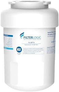 FilterLogic MWF Replacement Refrigerator Water Filter, Compatible with GE MWF, SmartWater, MWFP, MWFA, GWF, HDX FMG-1, WFC1201, GSE25GSHECSS, PC75009, RWF1060, 197D6321P006