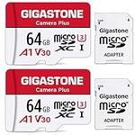 Gigastone 64GB 2-Pack Micro SD Card