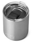 YETI Rambler 10 oz Stackable Lowball 2.0, Vacuum Insulated, Stainless Steel with MagSlider Lid, Stainless