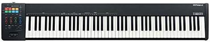 Roland A-88MK2 MIDI Keyboard Controller, Outstanding Playability, Integrated Creative Tools for Modern Musicians and Producers
