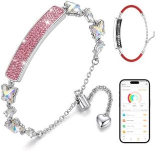 Irondance Smart Bracelet for Women – Jewelry Fitness Tracker No Screen with 24/7 Activity Heartbeat, Rhythm & Recovery, Sleep Tracker & Step Counter, Adjustable Slider for Birthday, Valentine's Day