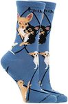 WHD Chihuahua Socks (Blue, Medium)