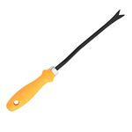 UGAOO Durable Gardening Hand Tool for Gardening - Single Prong Weeder with PVC Handle