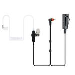 KS K-STORM Acoustic Tube Surveillance Earpiece Compatible with Motorola SL300 SL4000 SL7550 2 Way Radio (VOX models)