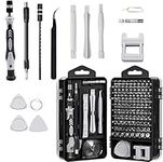 115 in 1 Precision Screwdriver Set, Mini Screwdriver Set, Magnetic Screwdrivers Set DIY Repair Tools Kit for iPhone, Laptop, Watch, PC, Glasses, and Other Electronics.