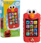 Sesame Street Learn with Elmo Pretend Play Phone, Learning and Education, Officially Licensed Kids Toys for Ages 2 Up, Gifts and Presents