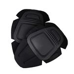 IDOGEAR Combat Pants Knee Pads Tactical Protective Pads for G3 Military Airsoft Hunting Pants (Black) (Black)